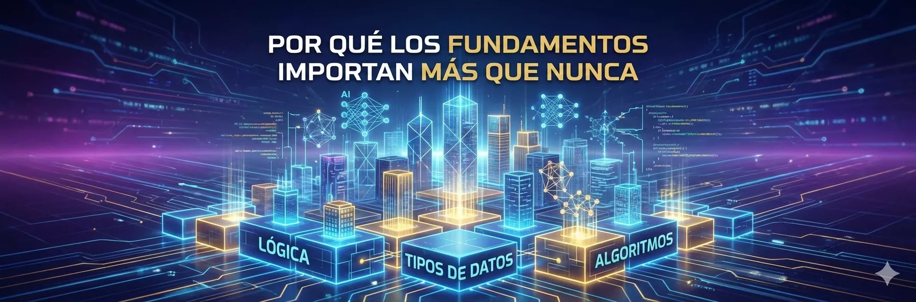 Por qué los fundamentos de programación son más cruciales que nunca