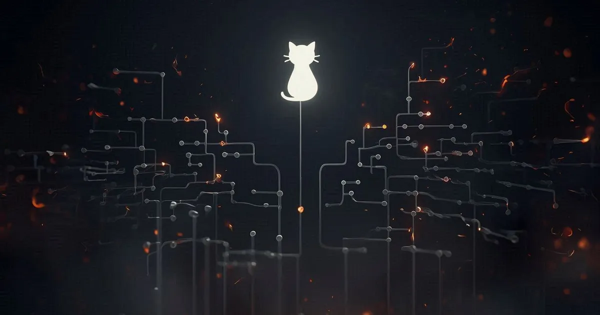 Logo de Git con ramas de código